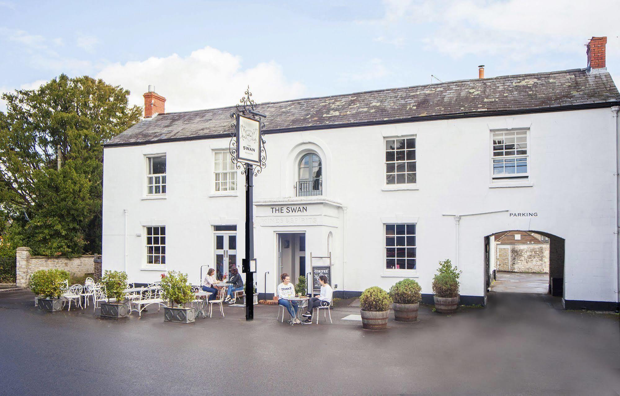 The Swan Hotel Wedmore Buitenkant foto